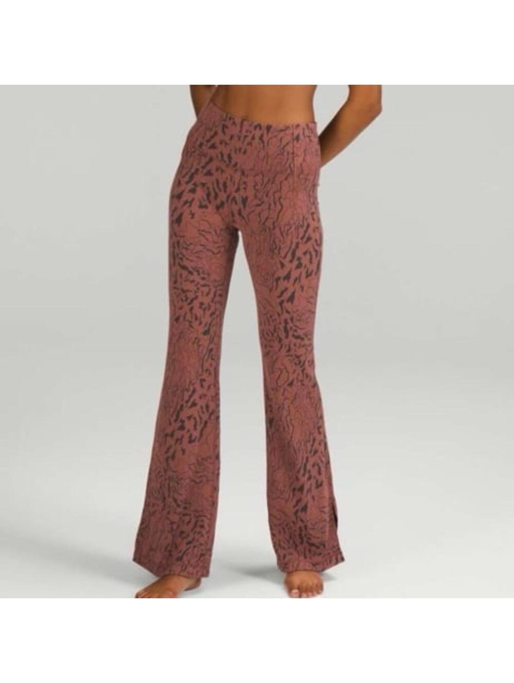 lululemon flare wide leg pants size 10
